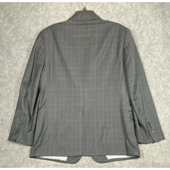 Brooks Brother Explorer Regent Suit 40S Jacket 34 x 30 Pants Grey Windowpane - Picture 11 of 16